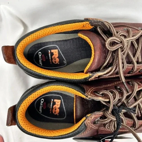 Timberland Pro Series Titan Safety Toe Size 7.5 Woman Nonslip Work Shoe - Picture 8 of 13